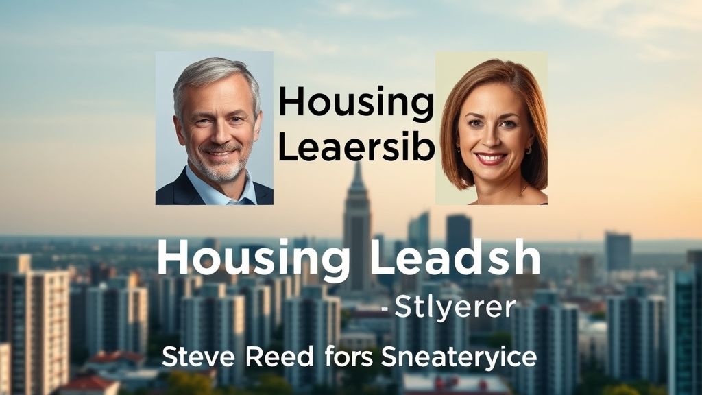 Housing Leadership Change: Steve Reed Replaces Angela Rayner