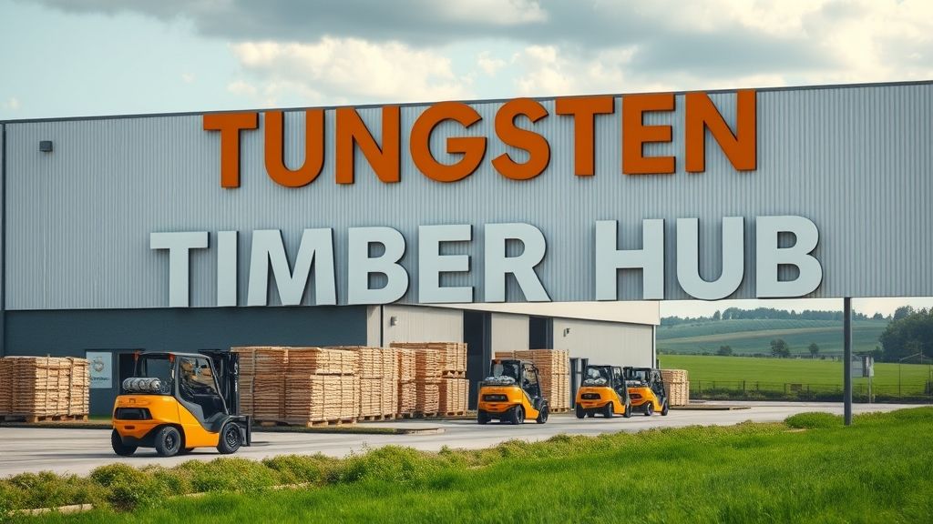Tungsten Secures Major East Anglia Hub for Timber Distribution - A Game Changer for Logistics