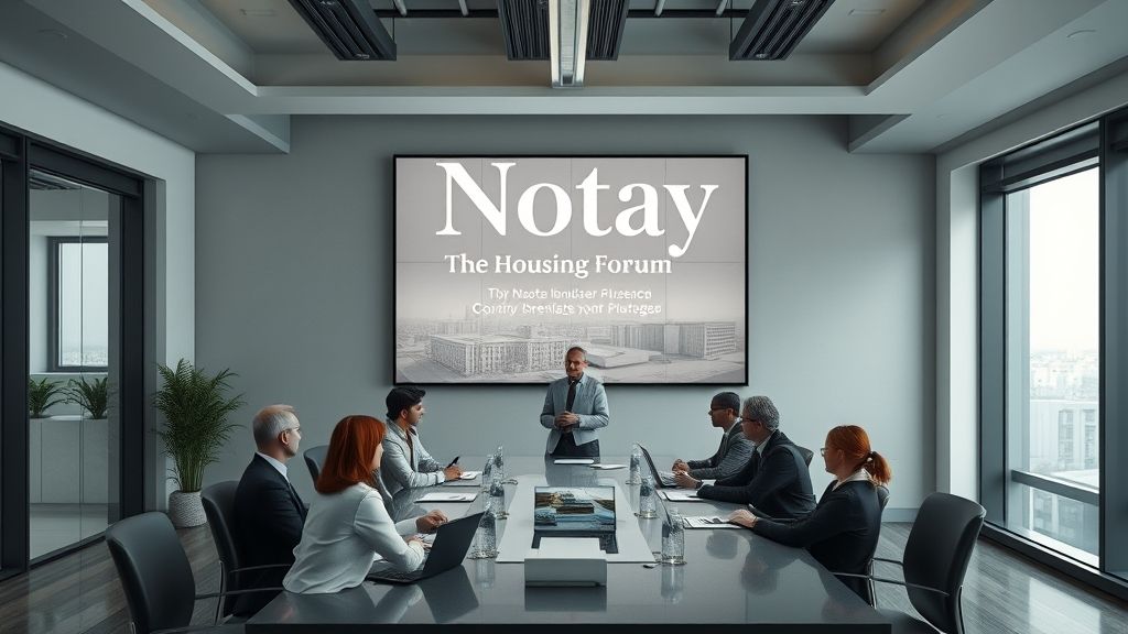 A New Era for The Housing Forum: Notay Takes the Helm