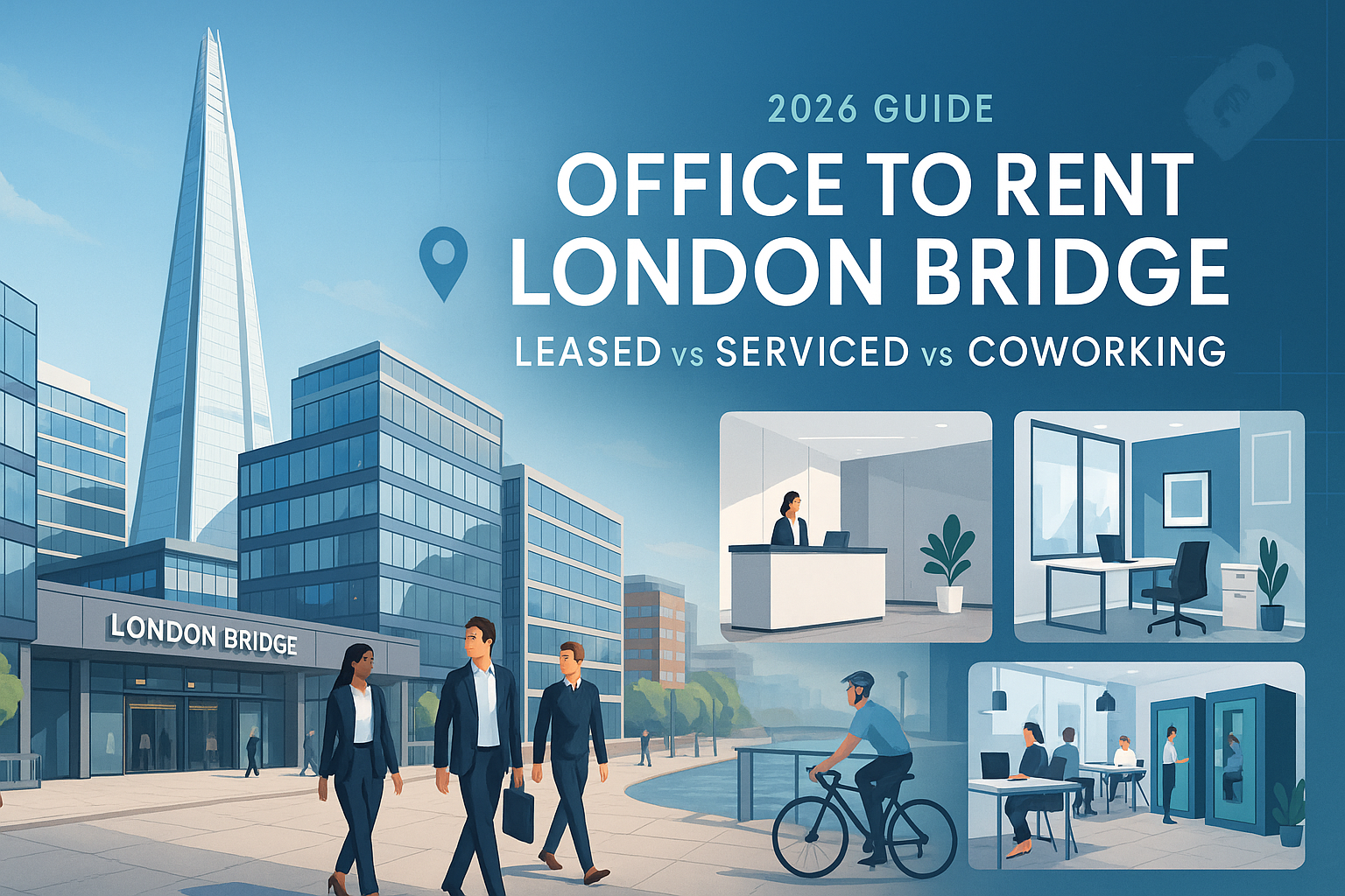 Office to Rent London Bridge in 2026: Costs, Micro Areas, Lease vs Flex, Viewing Tips