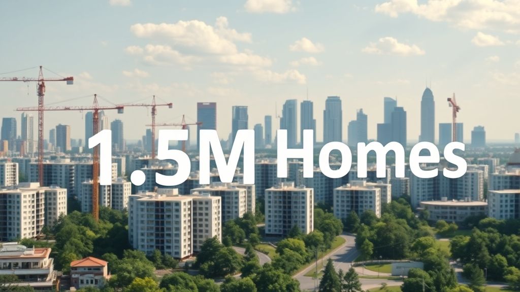 Housing Secretary Puts Career on the Line for 1.5 Million Homes Target