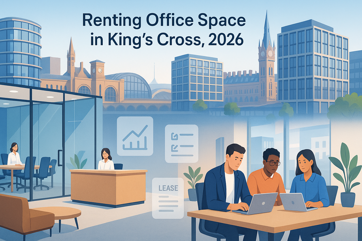 Office to Rent King’s Cross in 2026: Costs, Sub-Areas, Serviced, Coworking and Leases