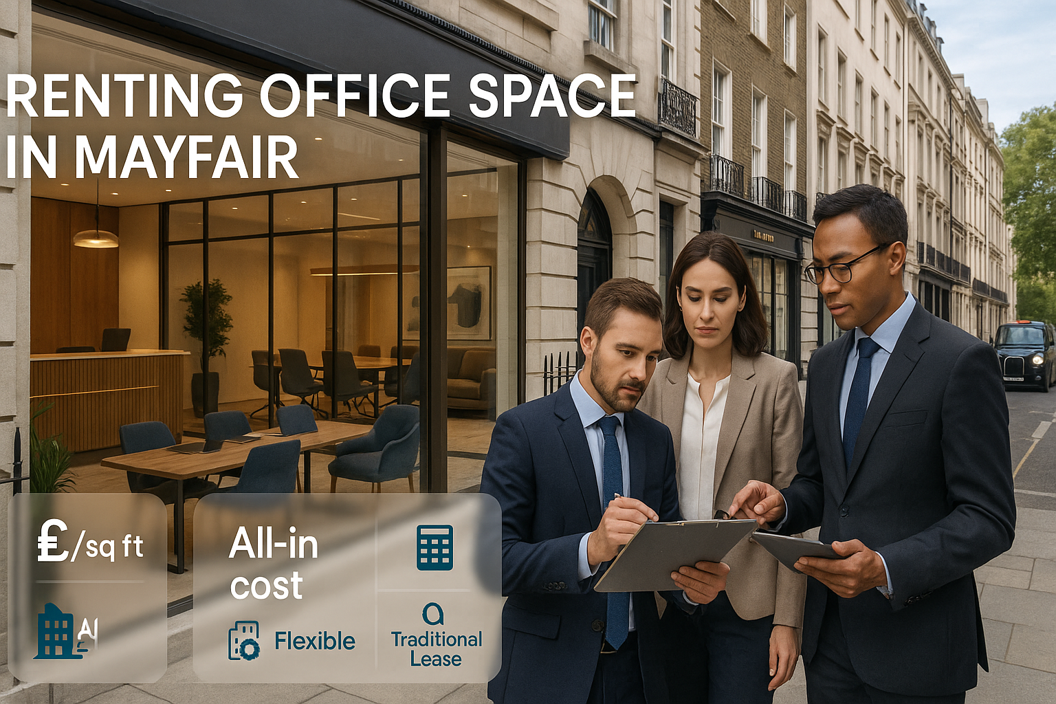 Office to Rent Mayfair Guide: Costs per Sq Ft, Micro Areas, Serviced vs Lease Options
