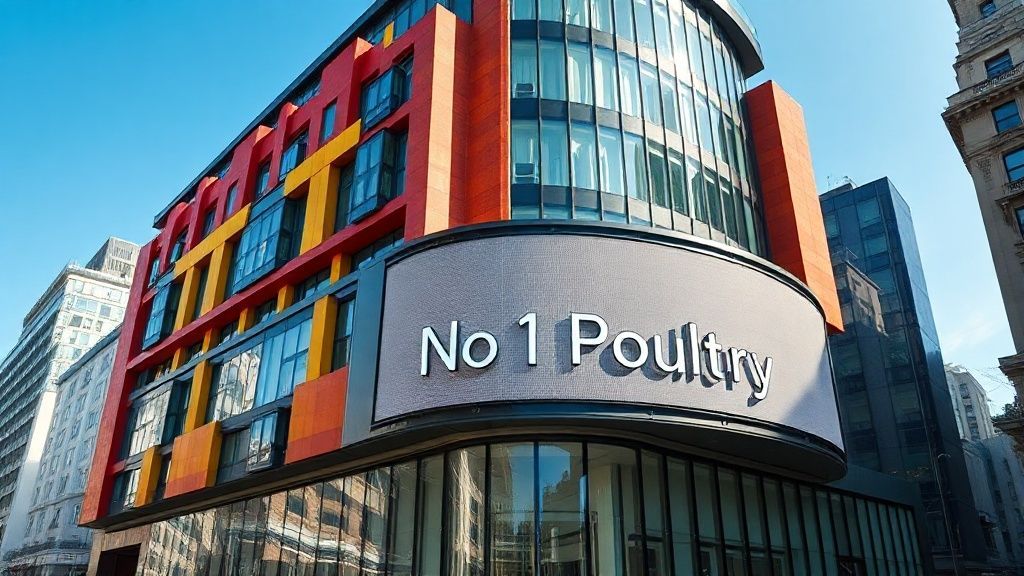 No. 1 Poultry: A Postmodern Icon Gets a Sensitive Modern Makeover